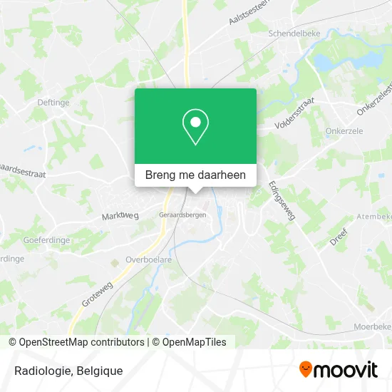 Radiologie kaart