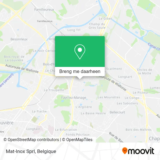 Mat-Inox Sprl kaart