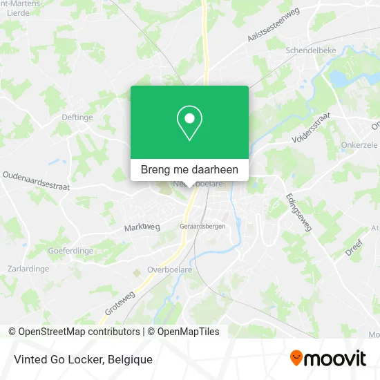 Vinted Go Locker kaart