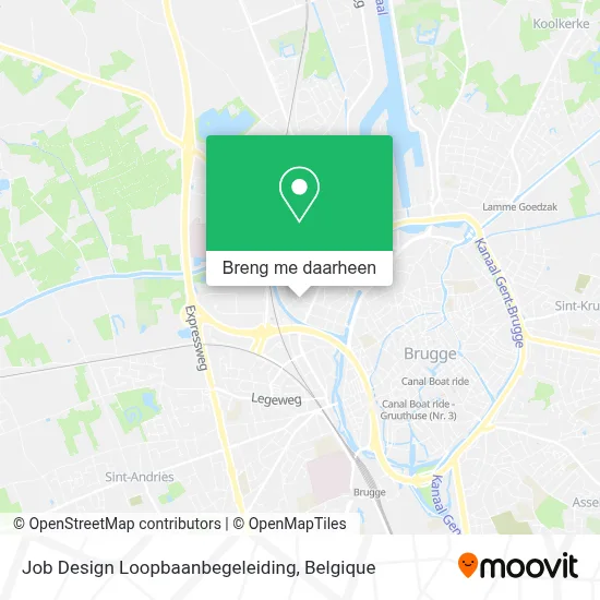 Job Design Loopbaanbegeleiding kaart