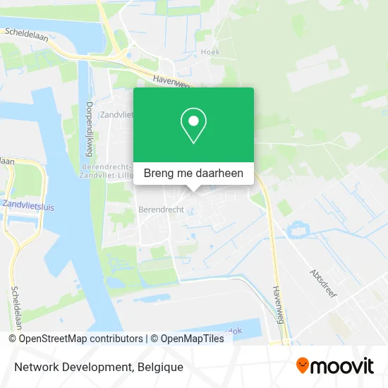 Network Development kaart