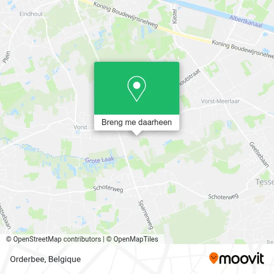 Orderbee kaart