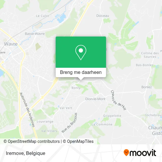 Iremove kaart