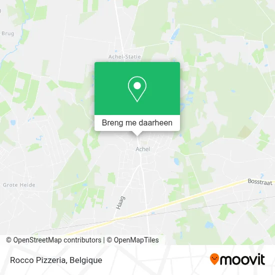 Rocco Pizzeria kaart