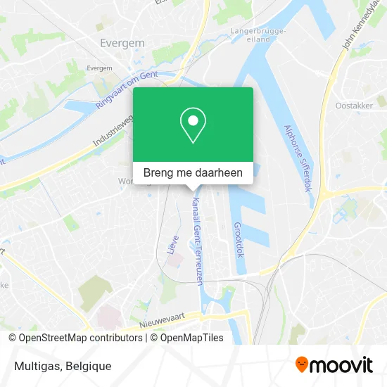 Multigas kaart