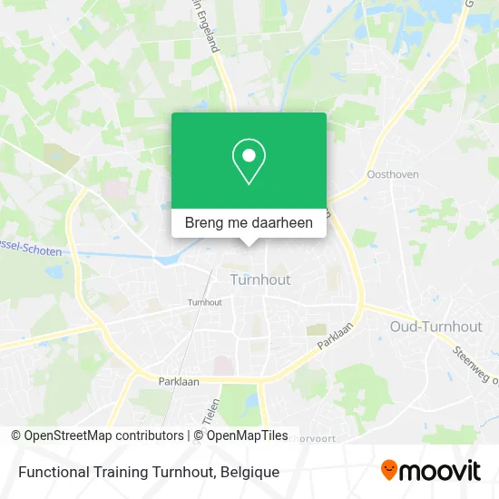 Functional Training Turnhout kaart