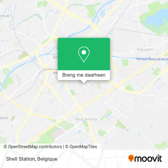 Shell Station kaart