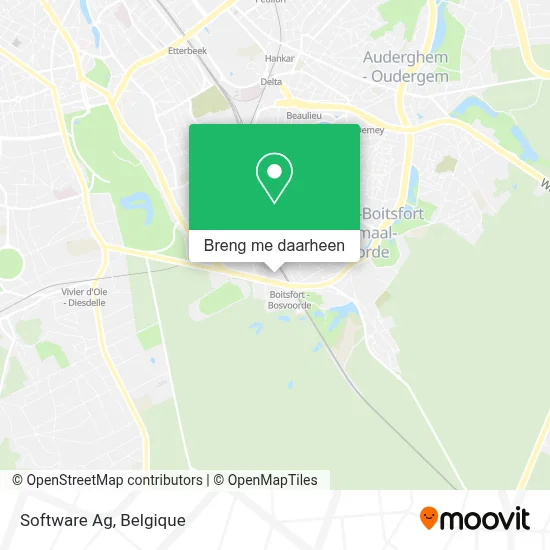 Software Ag kaart