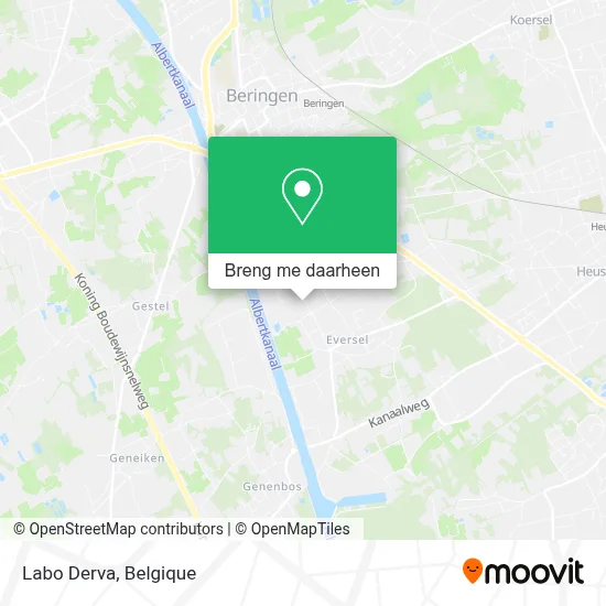 Labo Derva kaart