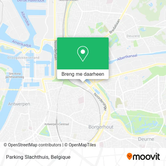 Parking Slachthuis kaart