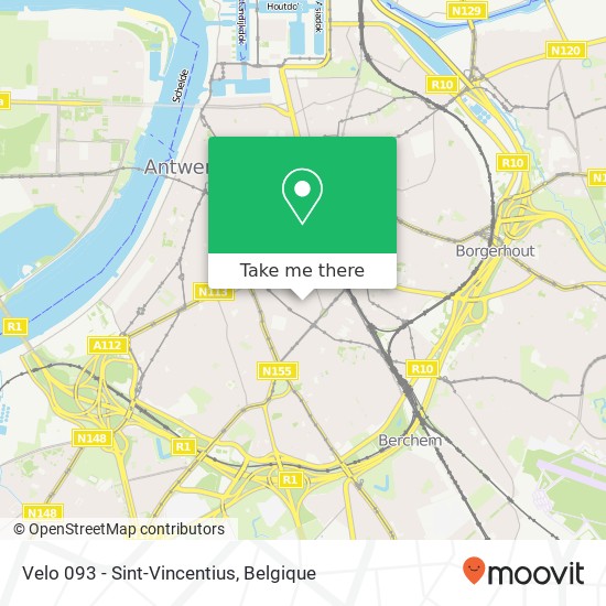 Velo 093 - Sint-Vincentius kaart