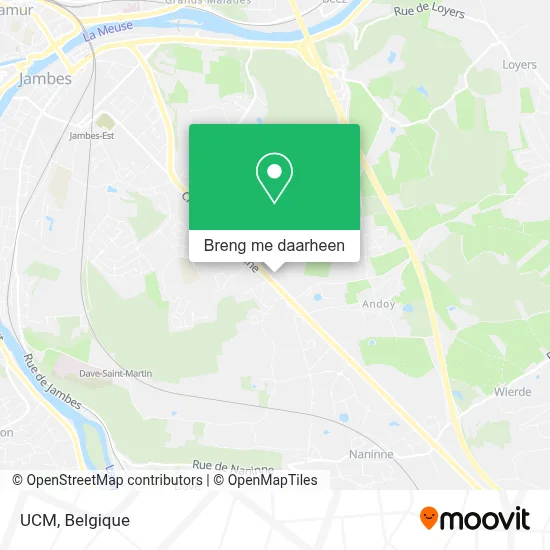 UCM kaart