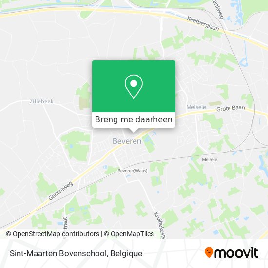 Sint-Maarten Bovenschool kaart