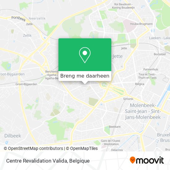 Centre Revalidation Valida kaart