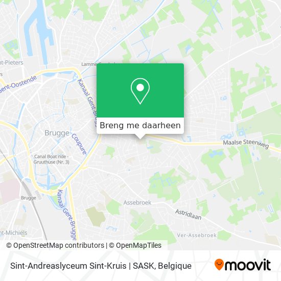 Sint-Andreaslyceum Sint-Kruis | SASK kaart