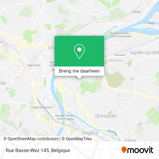 Rue Basse-Wez 145 kaart