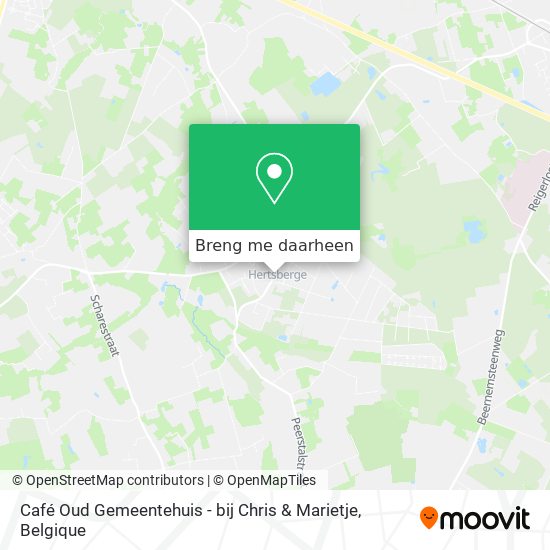 Café Oud Gemeentehuis - bij Chris & Marietje kaart
