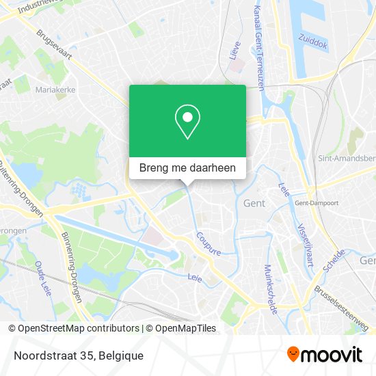 Noordstraat 35 kaart