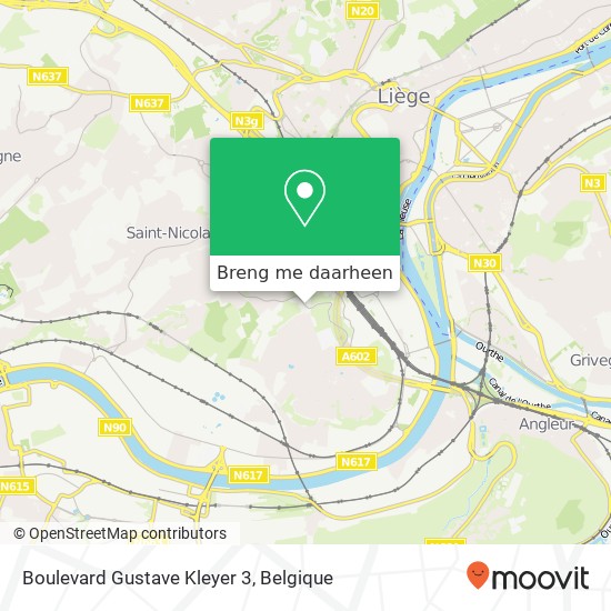 Boulevard Gustave Kleyer 3 kaart