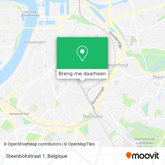 Steenbokstraat 1 kaart