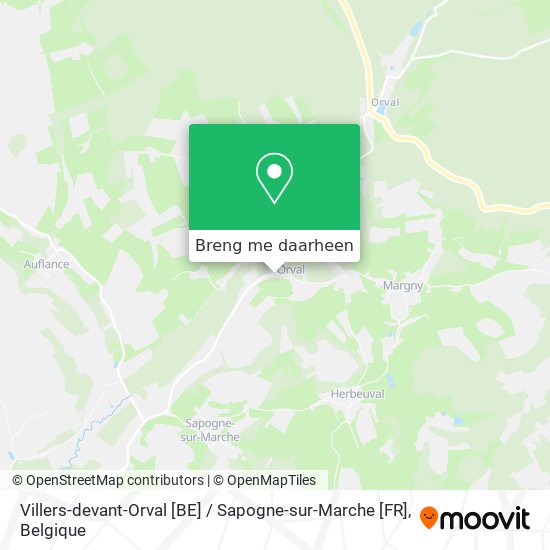Villers-devant-Orval [BE] / Sapogne-sur-Marche [FR] kaart