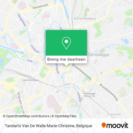 Tandarts Van De Walle Marie-Christine kaart
