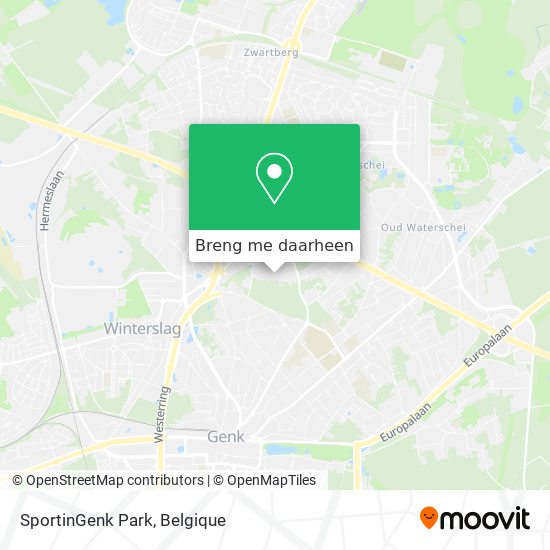 SportinGenk Park kaart