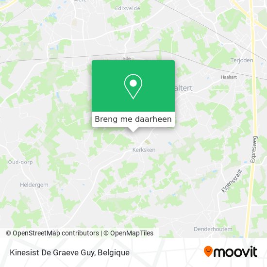Kinesist De Graeve Guy kaart