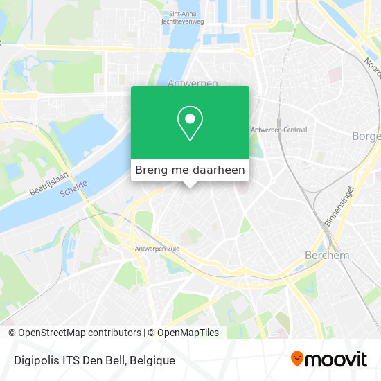 Digipolis ITS Den Bell kaart