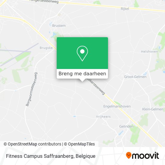 Fitness Campus Saffraanberg kaart