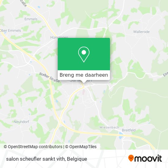 salon scheufler sankt vith kaart