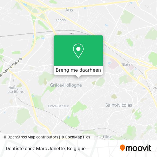 Dentiste chez Marc Jonette kaart