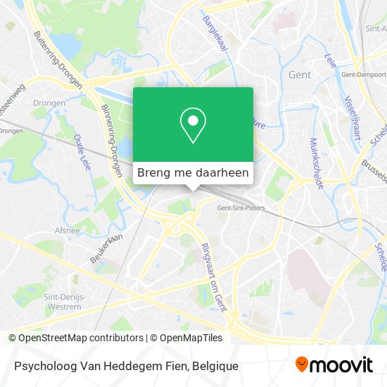 Psycholoog Van Heddegem Fien kaart