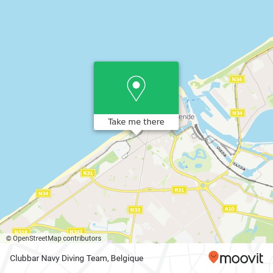 Clubbar Navy Diving Team kaart