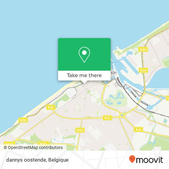 dannys oostende kaart