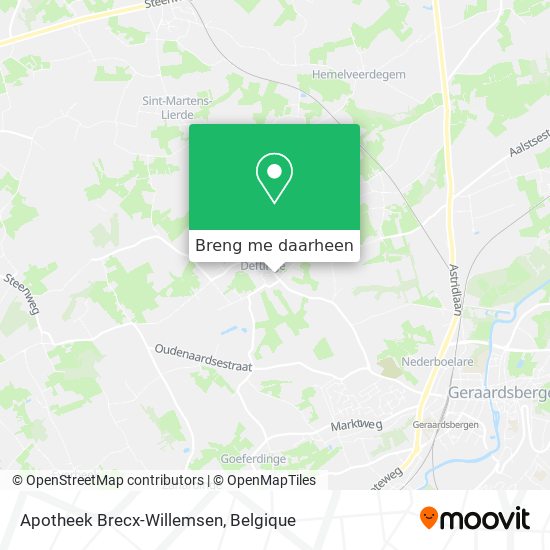 Apotheek Brecx-Willemsen kaart