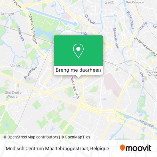Medisch Centrum Maaltebruggestraat kaart