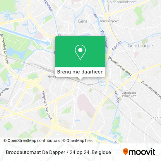 Broodautomaat De Dapper / 24 op 24 kaart