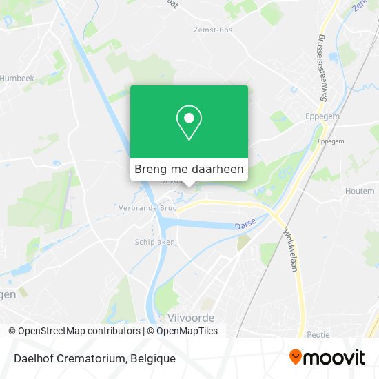 Daelhof Crematorium kaart