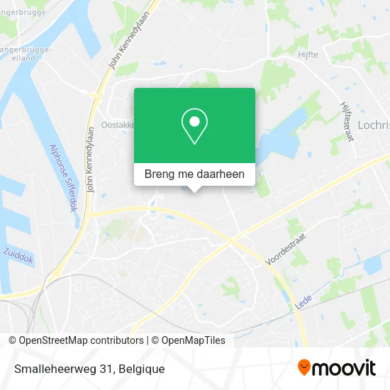 Smalleheerweg 31 kaart
