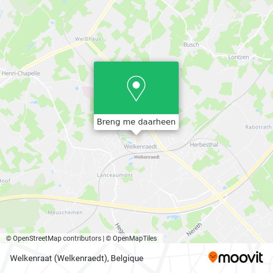 Welkenraat (Welkenraedt) kaart