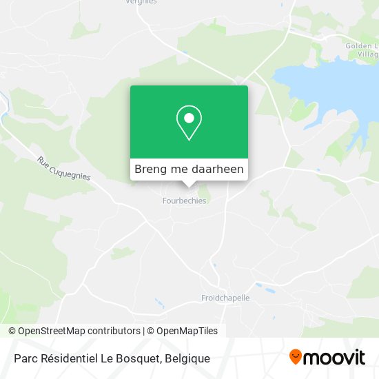 Parc Résidentiel Le Bosquet kaart