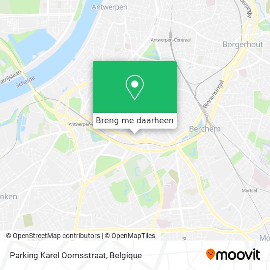 Parking Karel Oomsstraat kaart