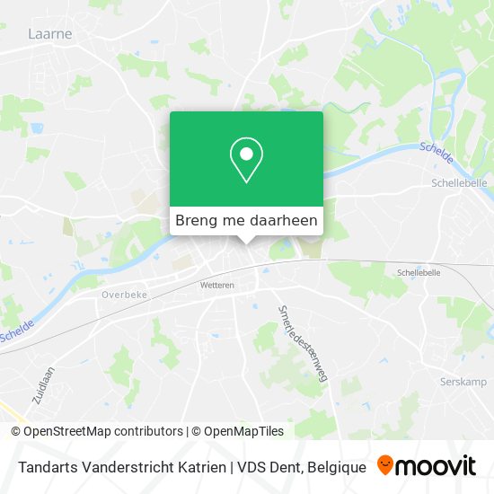 Tandarts Vanderstricht Katrien | VDS Dent kaart