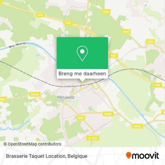 Brasserie Taquet Location kaart