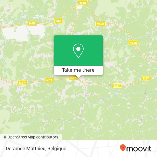 Deramee Matthieu, Place 6 7890 Ellezelles kaart