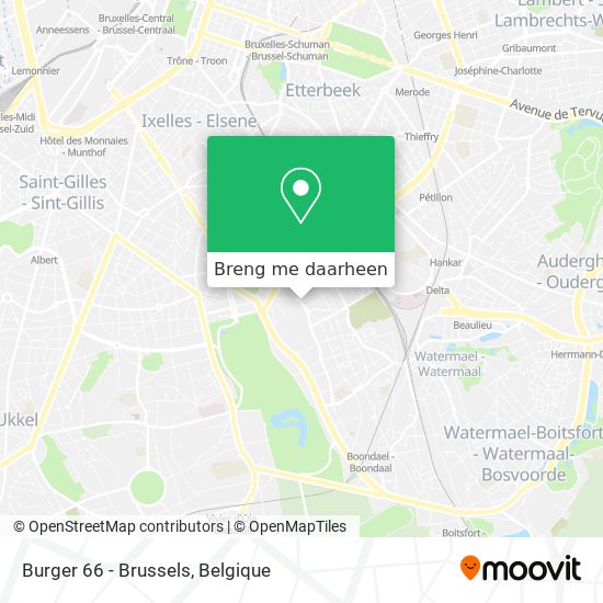 Burger 66 - Brussels kaart