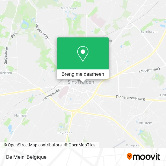 De Mein kaart