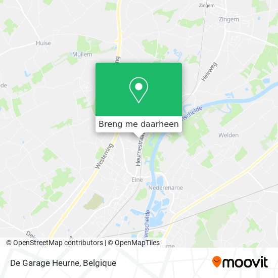 De Garage Heurne kaart