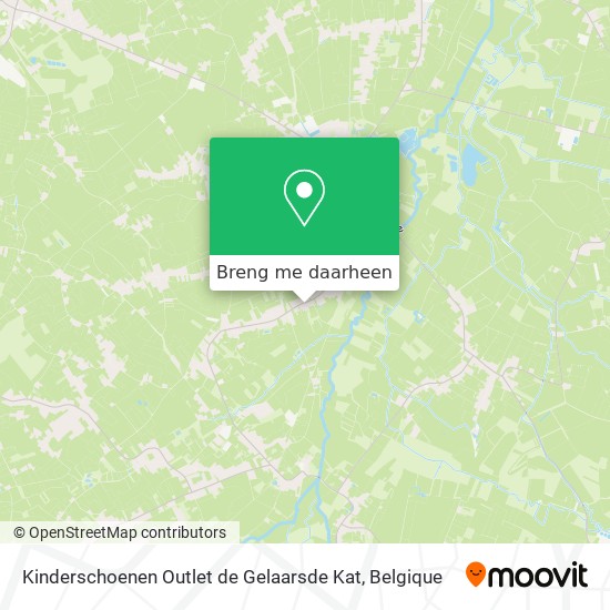 Kinderschoenen Outlet de Gelaarsde Kat kaart